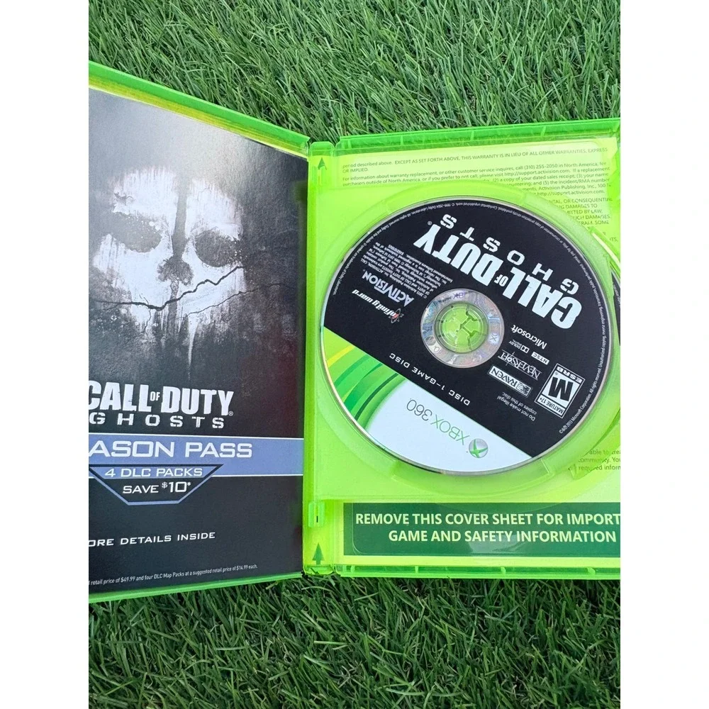 Call of Duty Ghosts Microsoft Xbox 360 Activisio 2013 FPS Video Game NTSC 846814